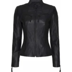 Clearance Butterfly Cph Butterfly Biker Jacket - Black W. Black Acc. Antal