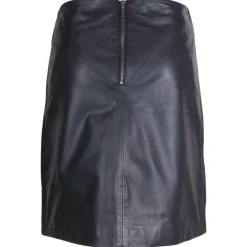 Hot Butterfly Cph Butterfly Leather Skirt - Black Antal