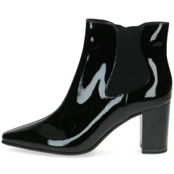 Sale Caprice Ankle Boot - Black Patent Antal