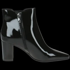 Sale Caprice Ankle Boot - Black Patent Antal