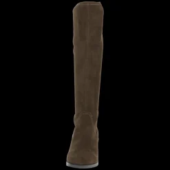 Shop Caprice Stretch Long Boot - Khaki Antal