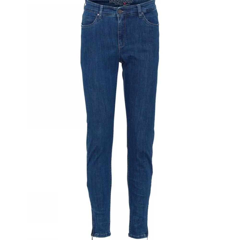 Fashion Cero Magic Fit 7/8 Pant - Medium Blue Denim Antal