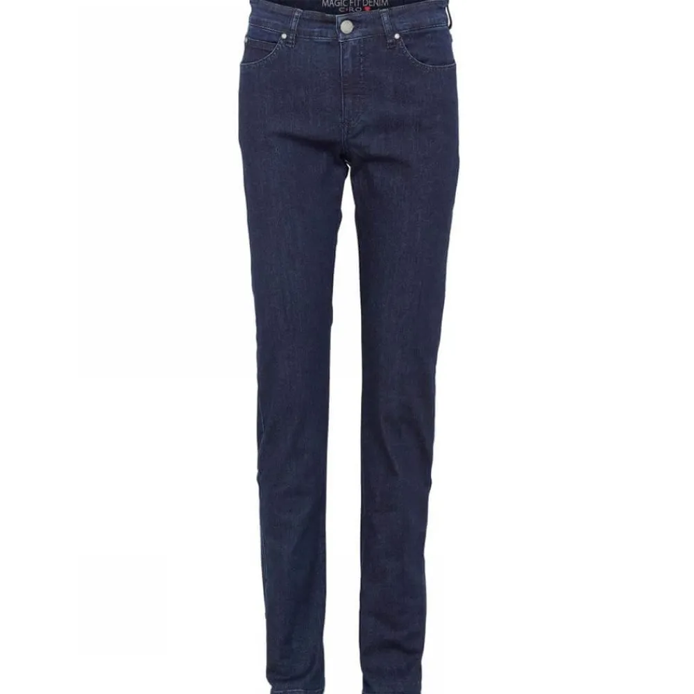 Sale Cero Magic Fit Regular Pant - Dark Blue Denim Antal
