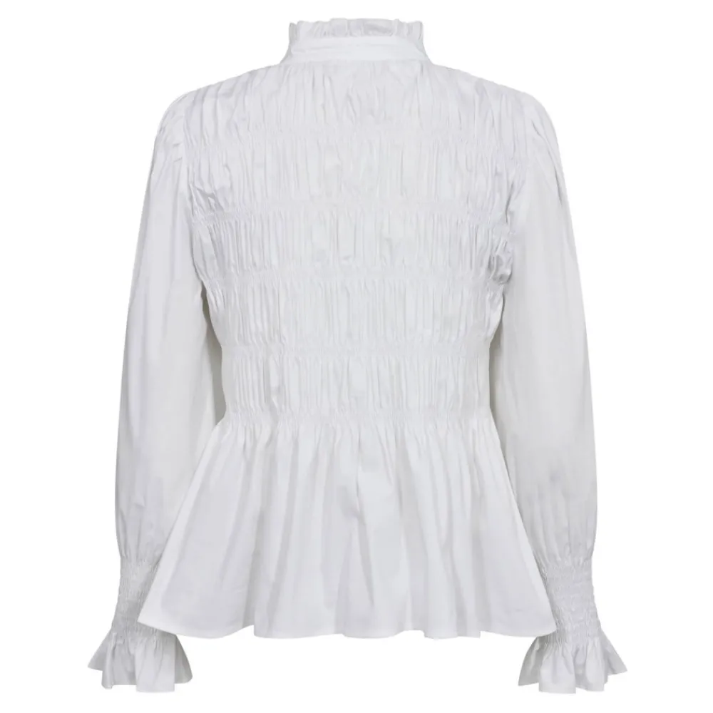 Shop Co'Couture Sandy Smock Shirt - White Antal