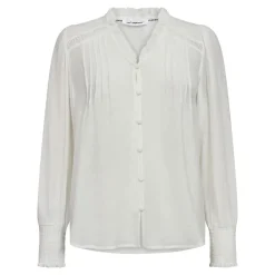 Best Co'Couture Selma Pintuck Shirt - White Antal