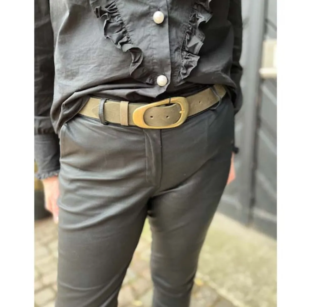 Best DEPECHE & CO A/S Depeche Jeans Belt - Army Green Antal