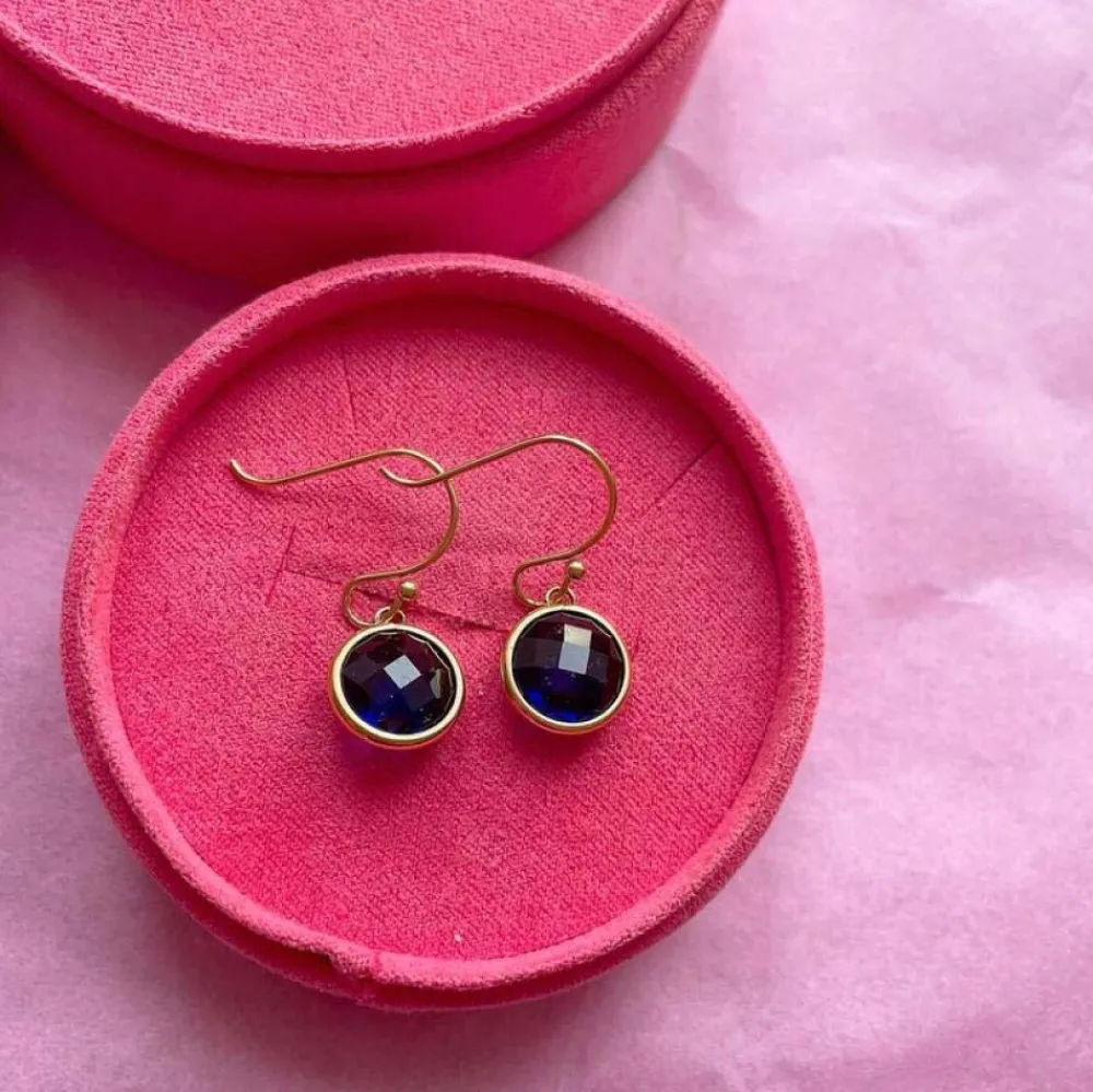 Clearance frkwolff Jewelry Frk Wolff Jewelry Nala Orering - Dark Blue Antal