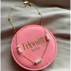 Sale frkwolff Jewelry Boble Pearl Necklace - Gold Antal
