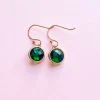 Discount frkwolff Jewelry Nala Earring - Dark Green Antal