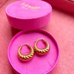 New frkwolff Jewelry Valley Earring - Gold Antal