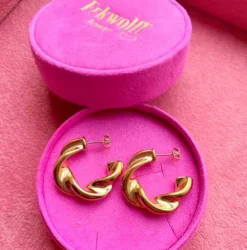 Best frkwolff Jewelry Vanka Earring - Gold Antal