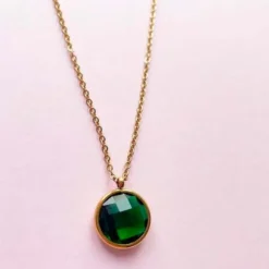 Fashion frkwolff Jewelry Frkwolff Nala Necklace - Dark Green Antal