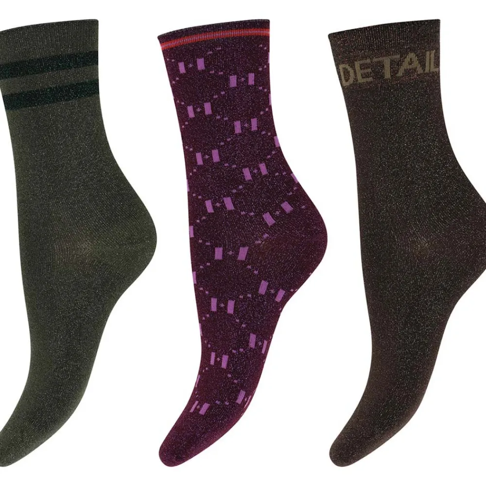 Sale Hype The Detail Fashion Sock 3-Pack - Muliti Antal