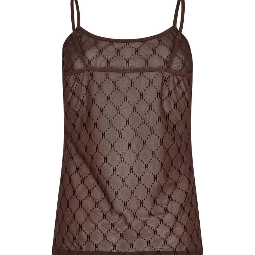 Cheap Hype The Detail Mesh Singlet - Brown Antal