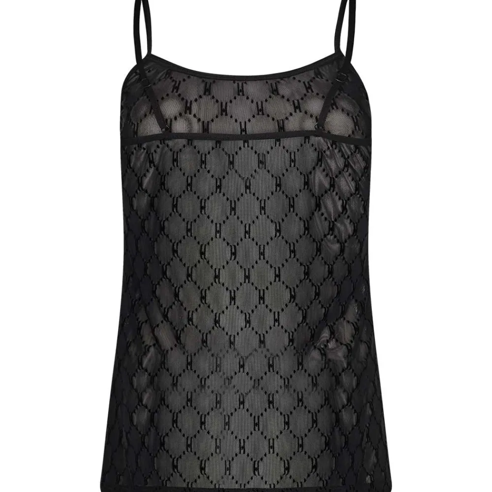 Best Hype The Detail Mesh Singlet - Black Antal