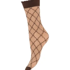 Cheap Hype The Detail Socks Logo 25 Den. - Brown Antal