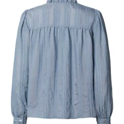 Clearance Lollys Laundry Airlie Shirt - Dusty Blue Antal