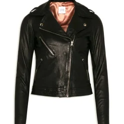 Flash Sale Love & Divine Love & Divine Love313 Leather Jacket - Black Antal