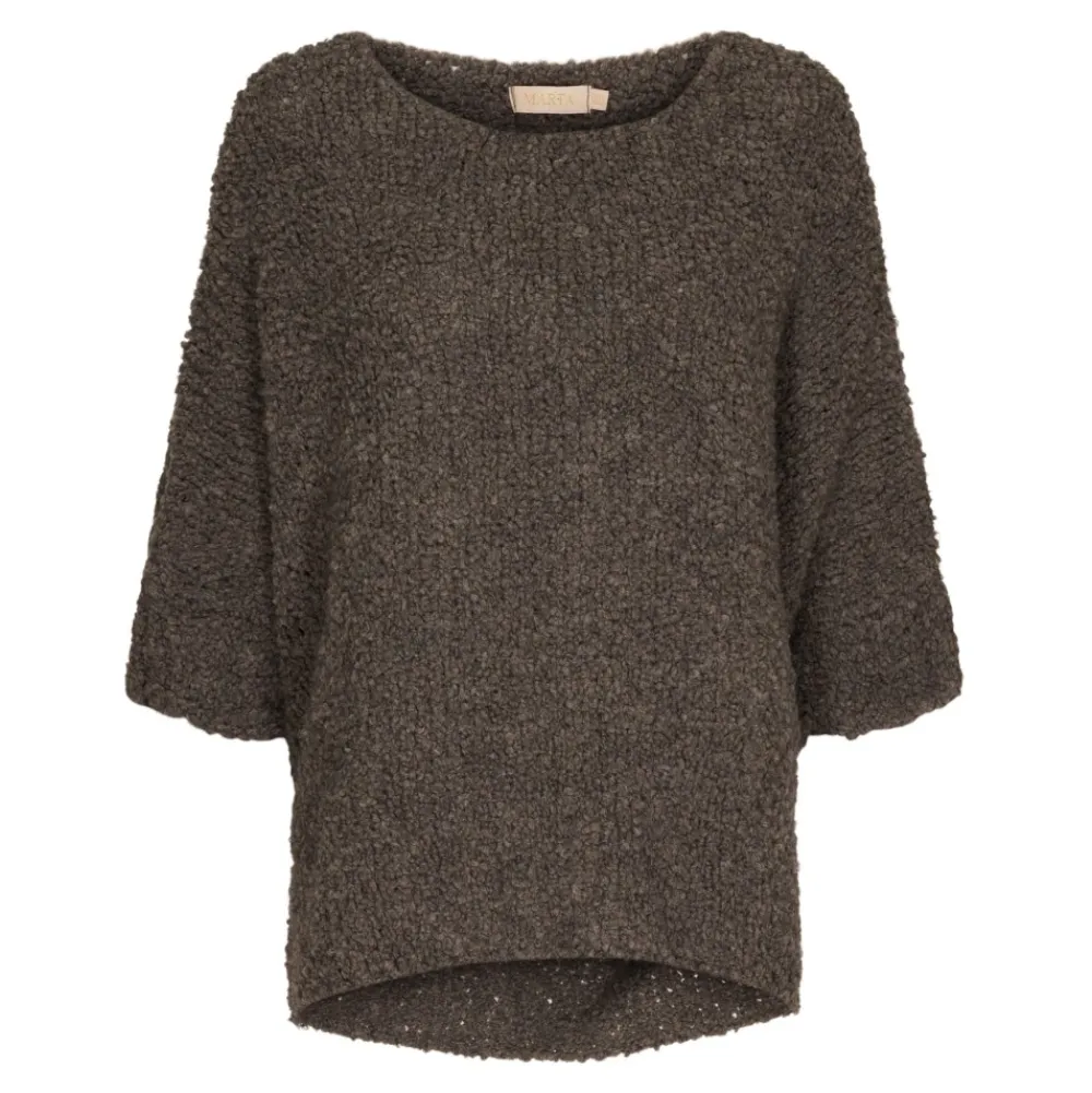 Cheap Marta Du Chateau Ellinor Knit - Fango Antal