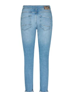 Fashion Mos Mosh Bradford Scratch Jeans - Light Blue Antal