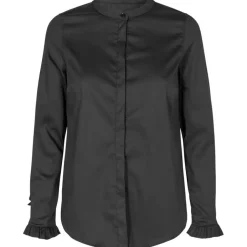 Outlet Mos Mosh Mattie Sustainable Shirt - Black Antal