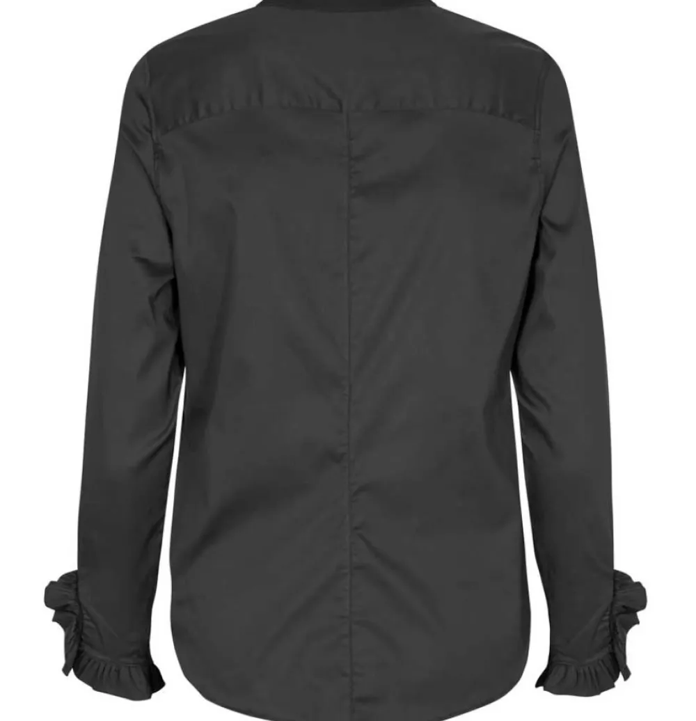 Outlet Mos Mosh Mattie Sustainable Shirt - Black Antal