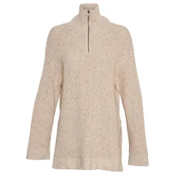 Cheap Moss Copenhagen Devion Pullover - Oatmeal/Cocoa Antal