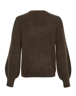 Sale Moss Copenhagen Lillian Hope Pullover - Cocoa Antal