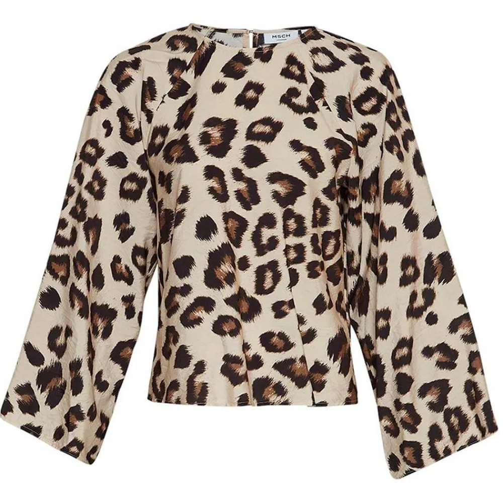Best Moss Copenhagen Manisa Taila Top - Oatmeal Leo Antal