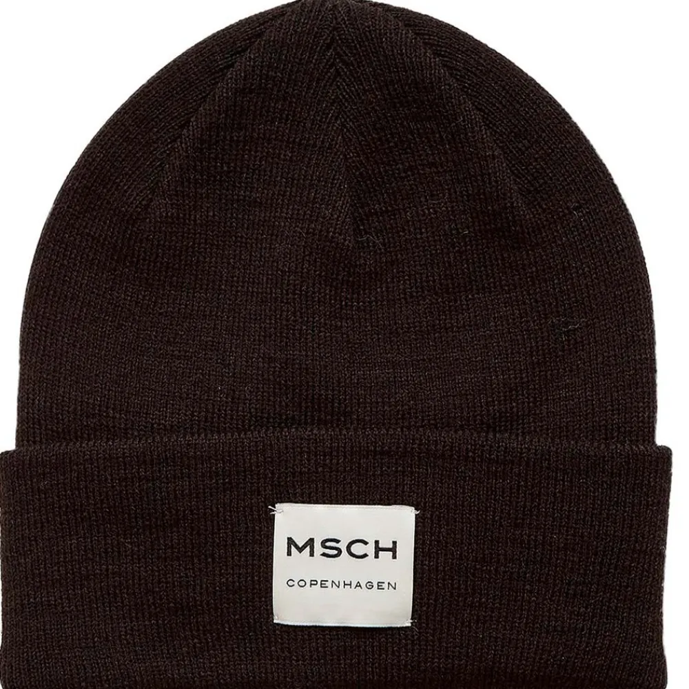 Fashion Moss Copenhagen Mojo Logo Beanie - Black Antal