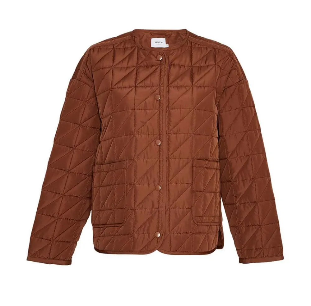 Outlet Moss Copenhagen Petulla Deya Jacket - Cocoa Antal