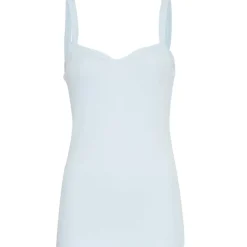 Hot Moss Copenhagen Rasimia V Neck Strap Top - Skyride Antal