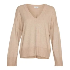 Best Moss Copenhagen Selana Rachelle Pullover - Oatmeal Melange Antal