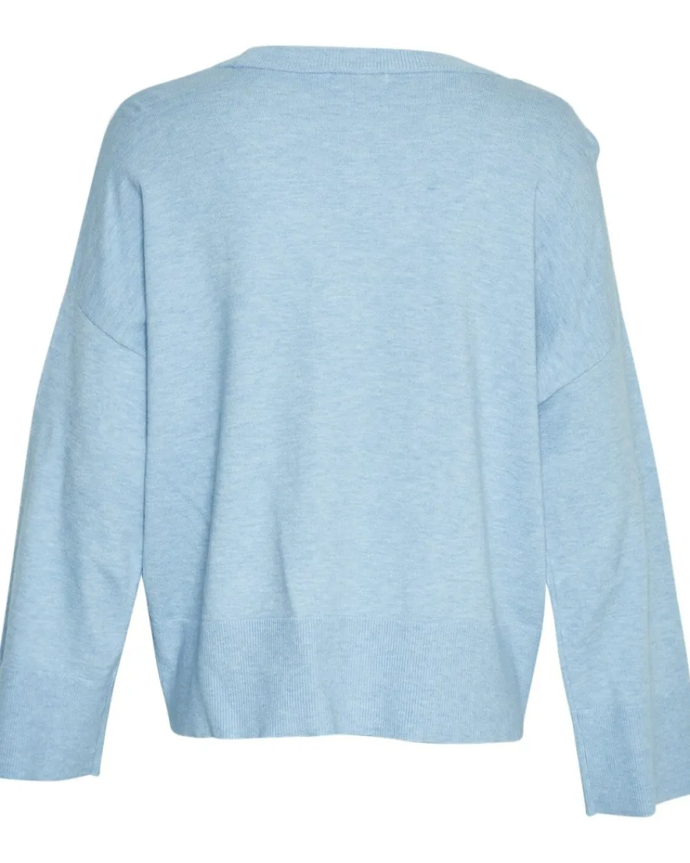 Outlet Moss Copenhagen Selana Rachella Pullover - Chambray Blue Antal