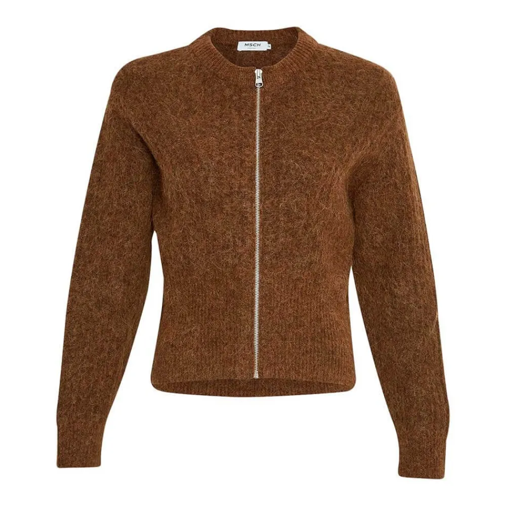 Store Moss Copenhagen Sigune Nenaya Cardigan - Cocoa Antal