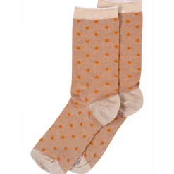 Outlet MP Denmark Donna Glitter Socks - Maple Sugar Antal
