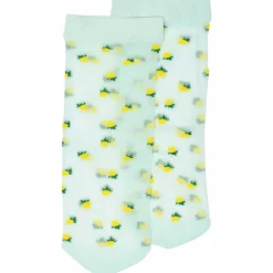 Discount MP Denmark Lemon Nylon Anklr Sheers - Mineral Blue Antal