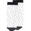 Online MP Denmark Lyric Nylon Ankle Sheers - White Antal