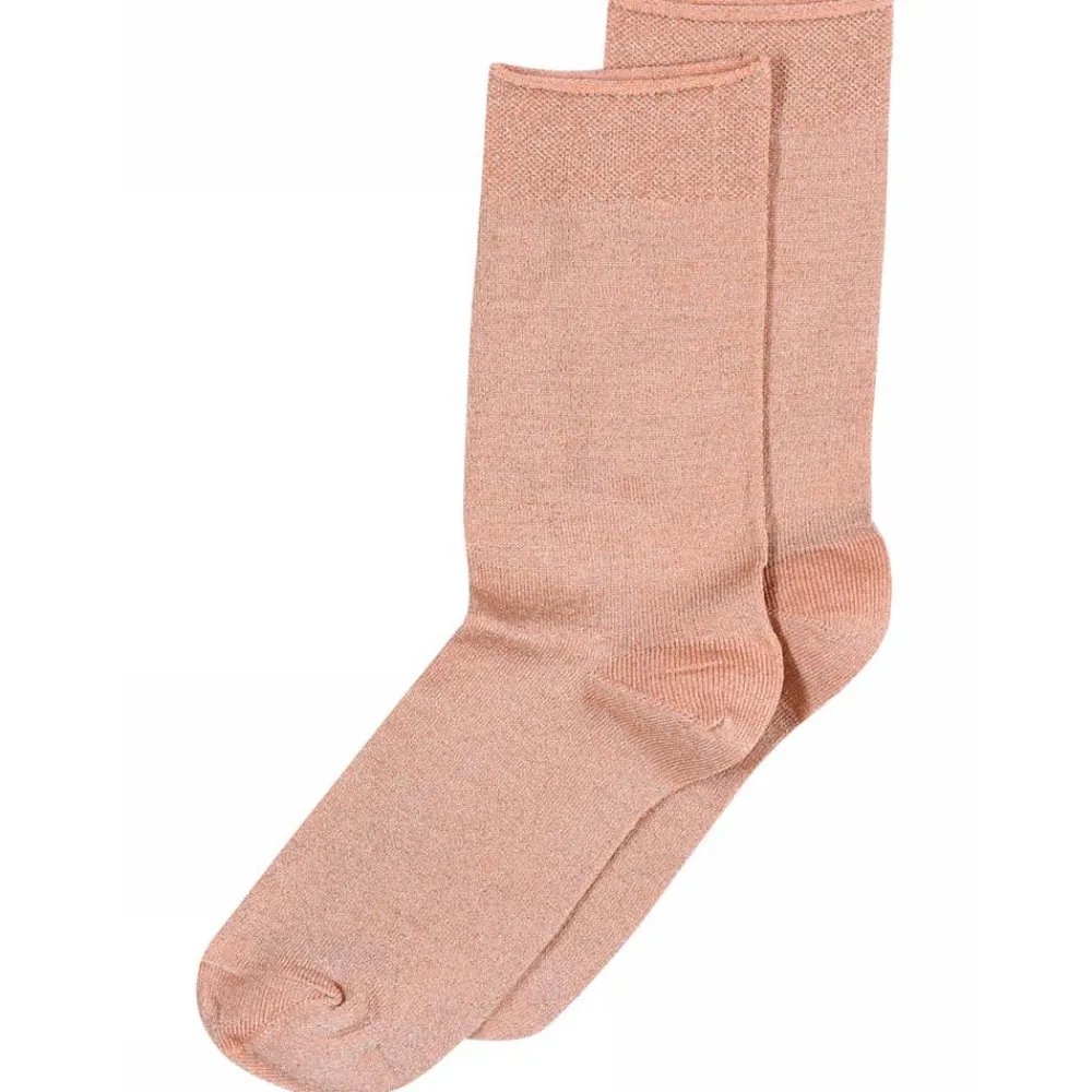 Best MP Denmark Pernille Glitter Socks - Maple Sugar Antal
