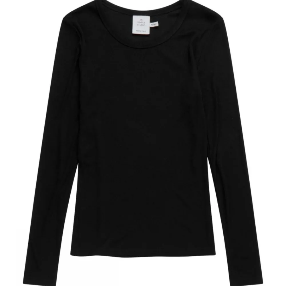 Best Munthe Cutest Ls Tee - Black Antal