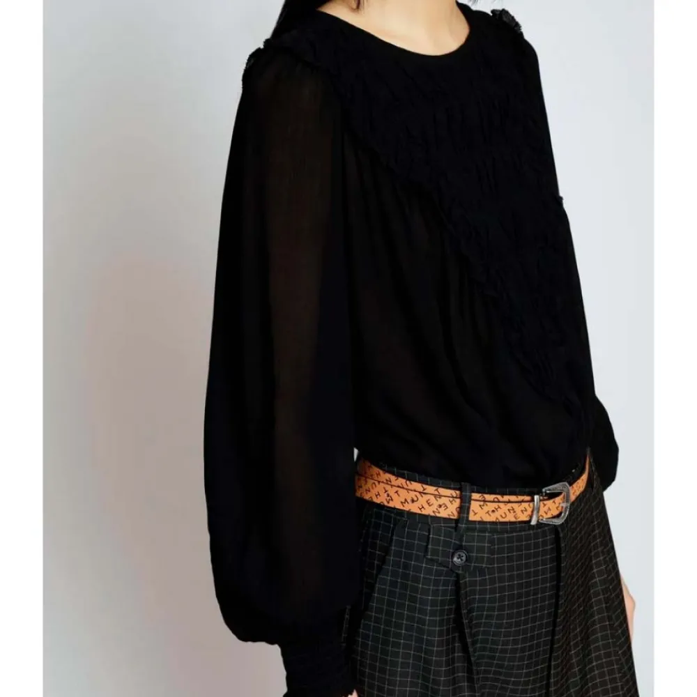 New Munthe Explain Blouse - Black Antal
