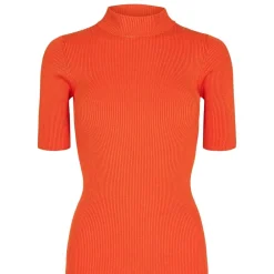 Store Nümph Numph Nubia Ss Pullover - Red Orange Antal