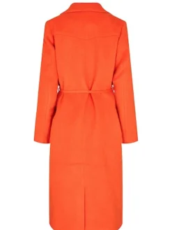Sale Nümph Numph Nugry Coat - Red Orange Antal