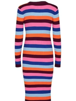 Discount Nümph Numph Numulta Dress - Red Orange Antal