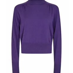 Outlet Nümph Numph Nusila Pullover - Tillandsia Purple Antal
