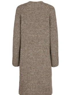 Cheap Nümph Numph Nuzindi Long Cardigan - Fossil Melange Antal