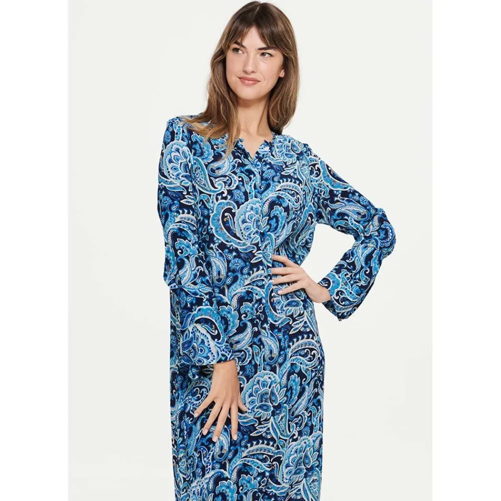 Fashion OneSeason La Marsa Long Genie Dress - Navy Antal