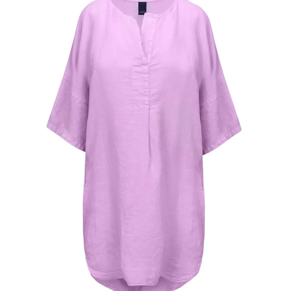 Shop One Two Luxzuz Onetwo Luxzuz Kamille Dress - Orchid Bouquet Antal