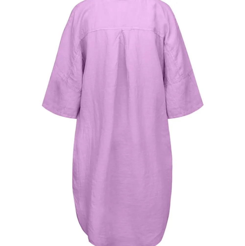 Shop One Two Luxzuz Onetwo Luxzuz Kamille Dress - Orchid Bouquet Antal