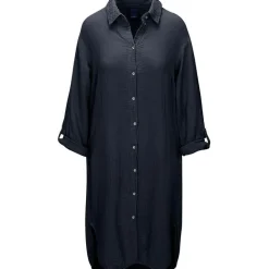 Outlet One Two Luxzuz Onetwo Luxzuz Osa Long Shirt - Caviar Antal